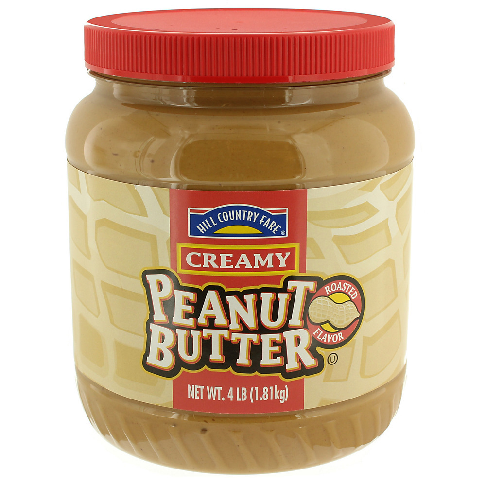 Calories in Hill Country Fare Creamy Peanut Butter, 4 lb