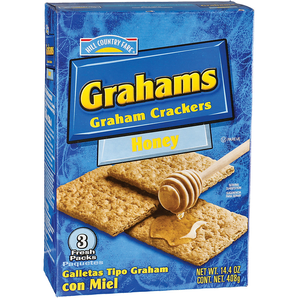 Calories in Hill Country Fare Honey Graham Crackers, 14.4 oz