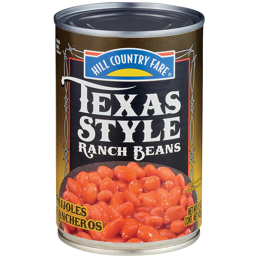 Calories in Hill Country Fare Texas Style Ranch Beans, 15 oz