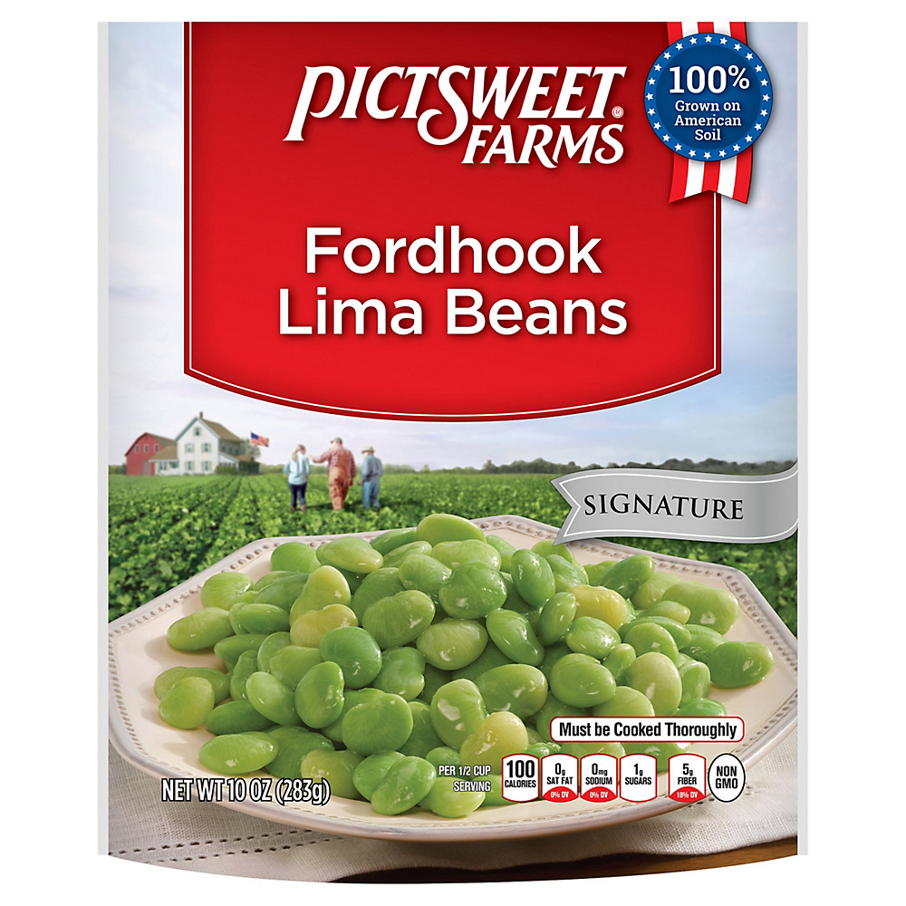 Calories in Pictsweet Fordhook Lima Beans, 10 oz