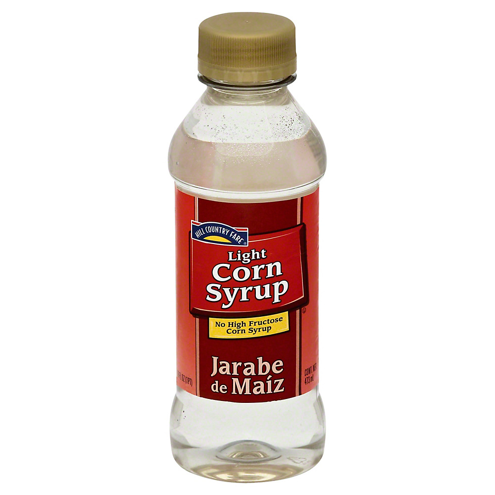 Calories in Hill Country Fare Light Corn Syrup, 16 oz
