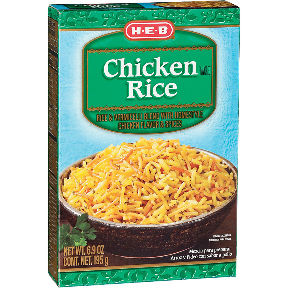 Calories in H-E-B Chicken Rice, 6.9 oz