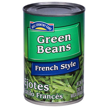 Hill Country Fare French Style Green Beans, 14.5 oz