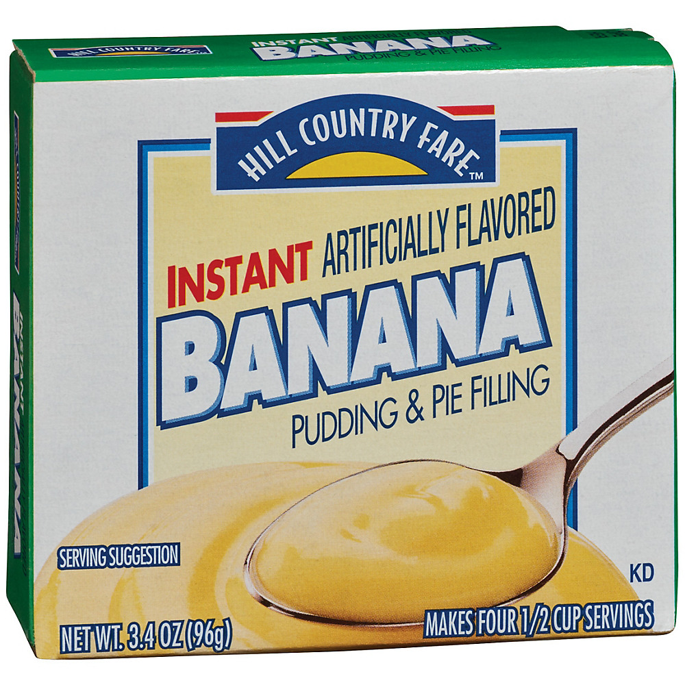 Calories in Hill Country Fare Instant Banana Pudding Mix, 3.4 oz