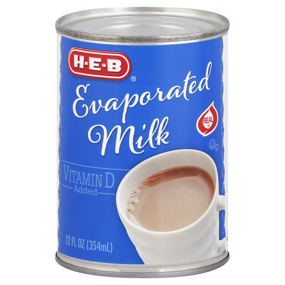Calories in H-E-B Evaporated Milk, 12 oz