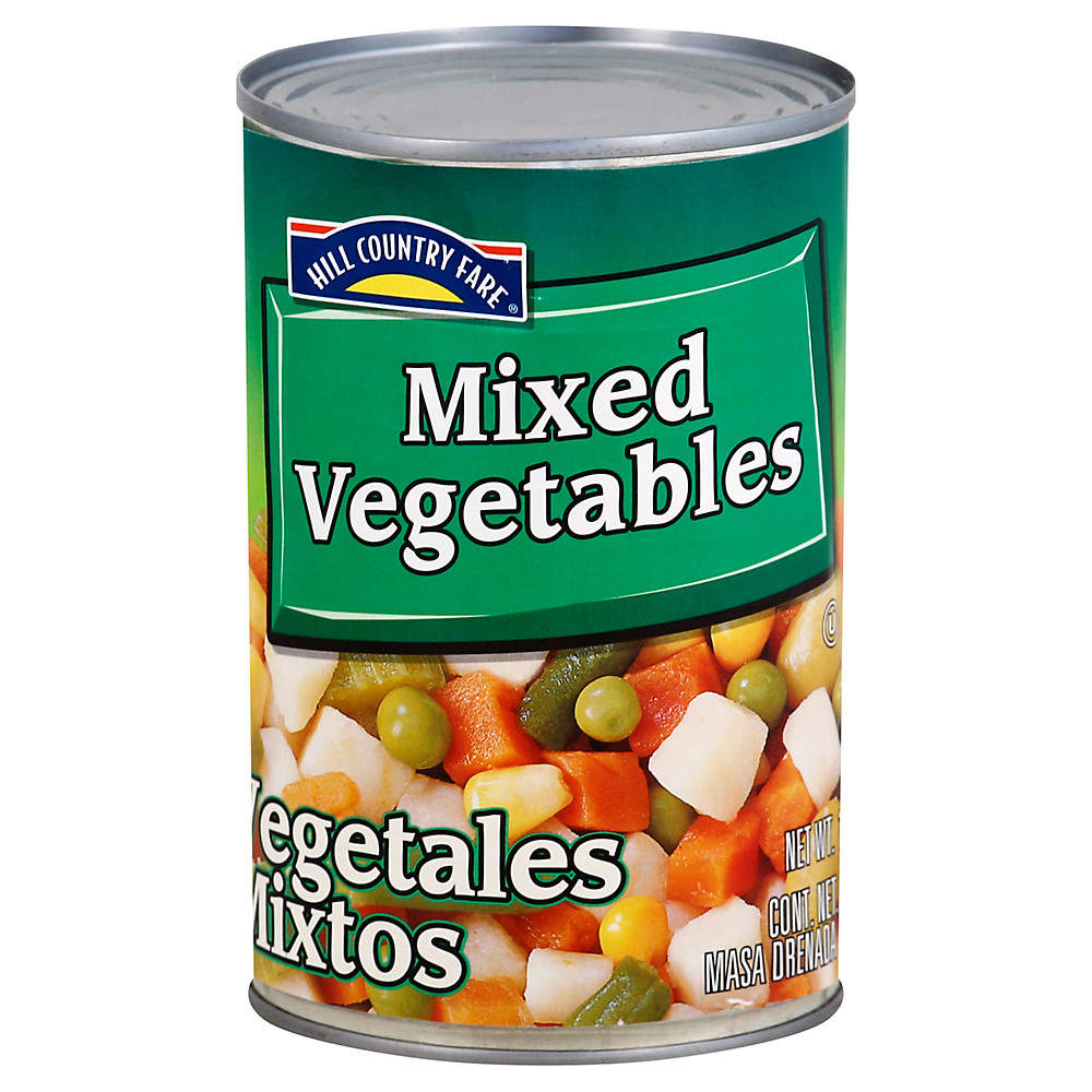 Calories in Hill Country Fare Mixed Vegetables, 15 oz