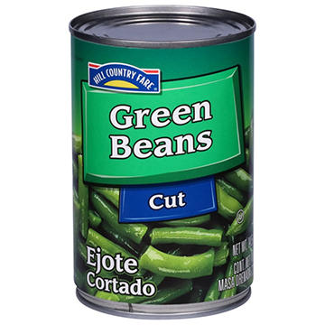 Hill Country Fare Cut Green Beans, 14.5 oz