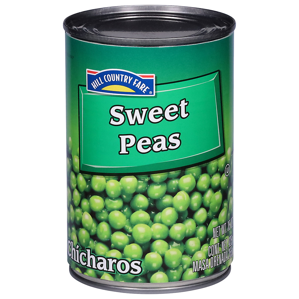 Calories in Hill Country Fare Sweet Peas, 15 oz