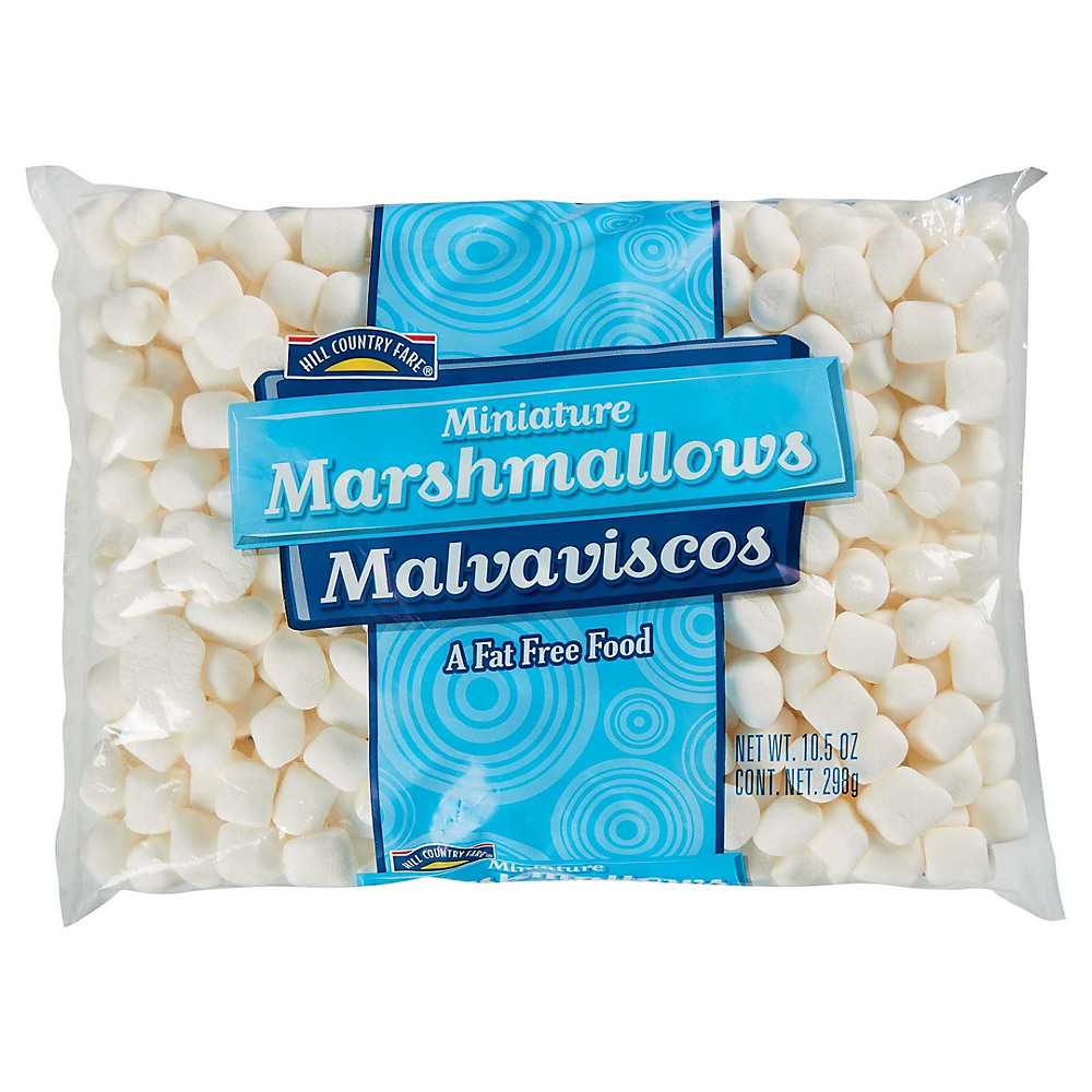 Calories in Hill Country Fare Miniature Marshmallows, 10.5 oz