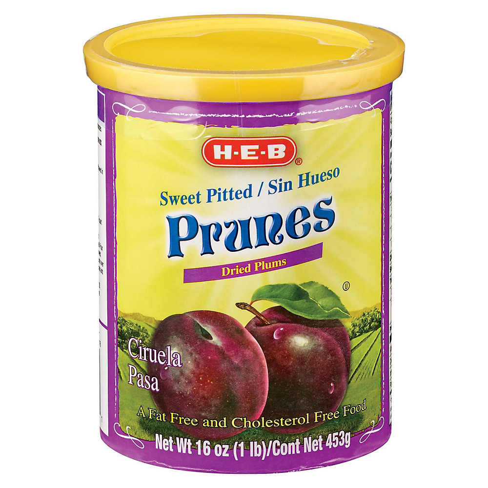 Calories in H-E-B Sweet Pitted Prunes, 16 oz