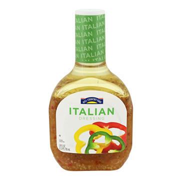 Hill Country Fare Italian Salad Dressing, 24 oz