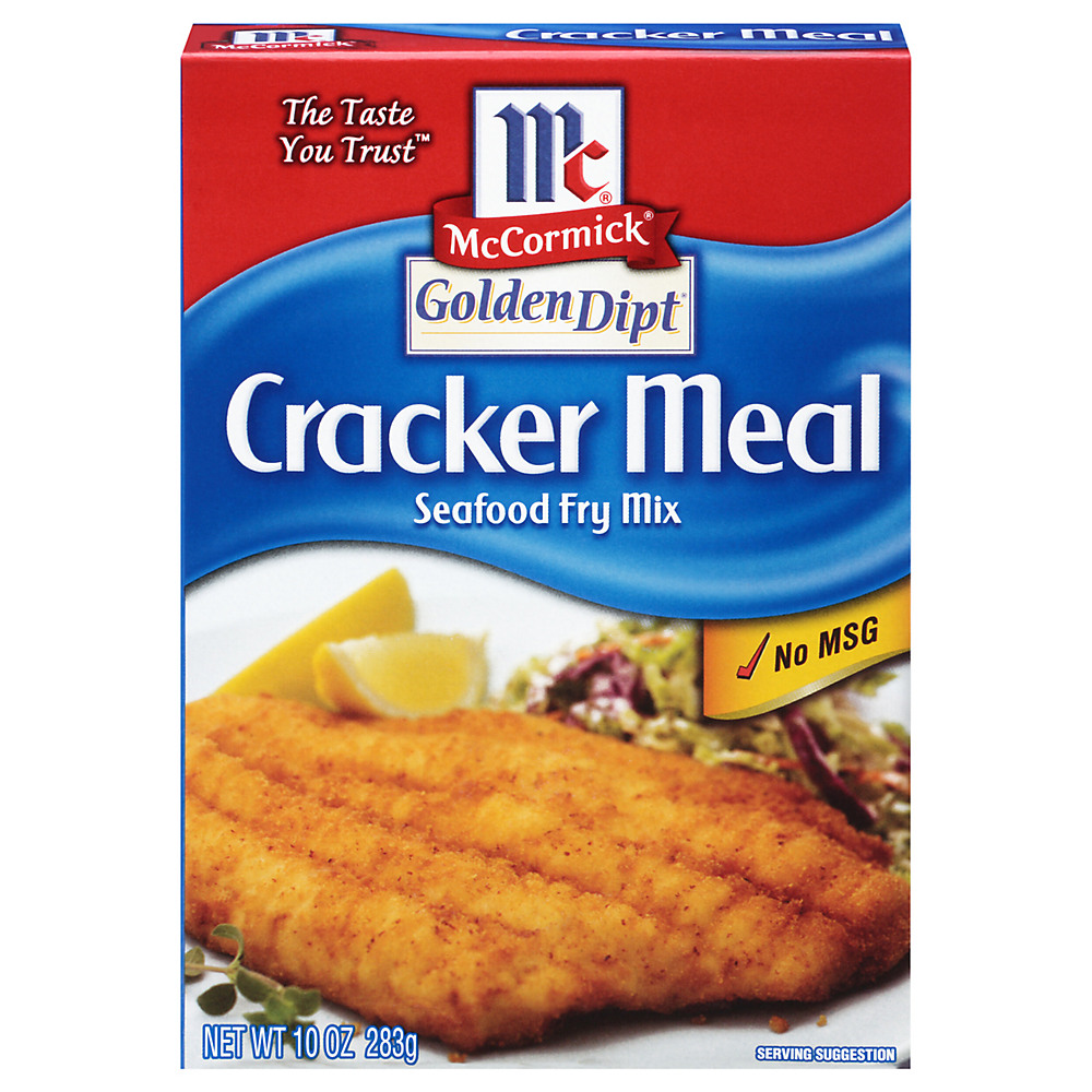 Calories in McCormick Golden Dipt Cracker Meal Seafood Fry Mix, 10 oz