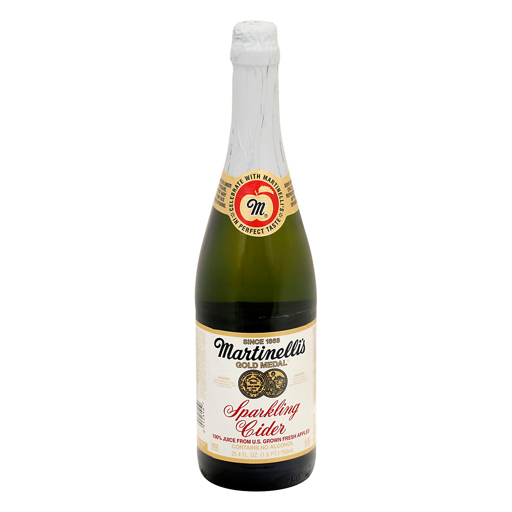 Calories in Martinelli's Gold Medal Sparkling Cider, 25.4 fl oz
