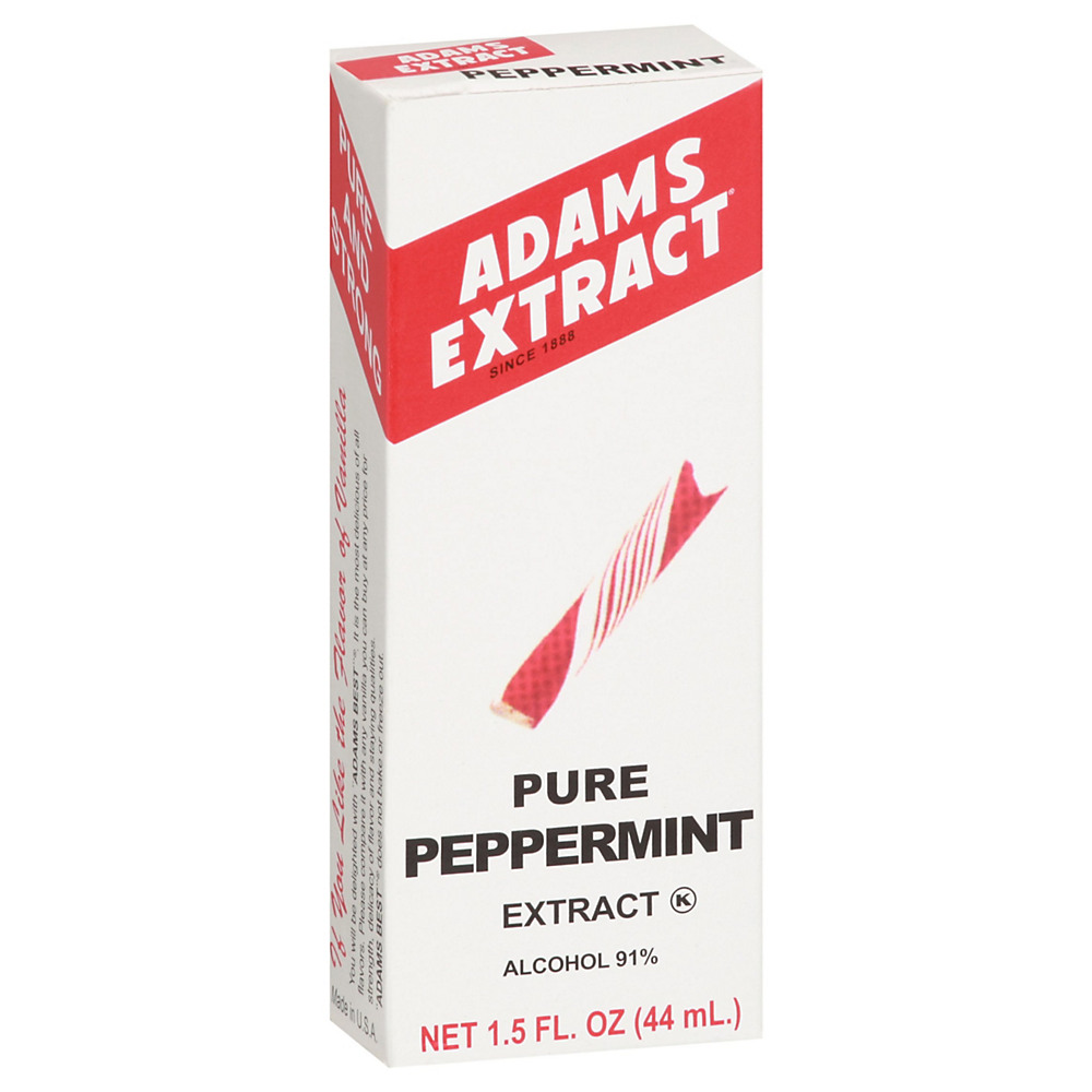 Calories in Adams Pure Peppermint Extract, 1.5 oz
