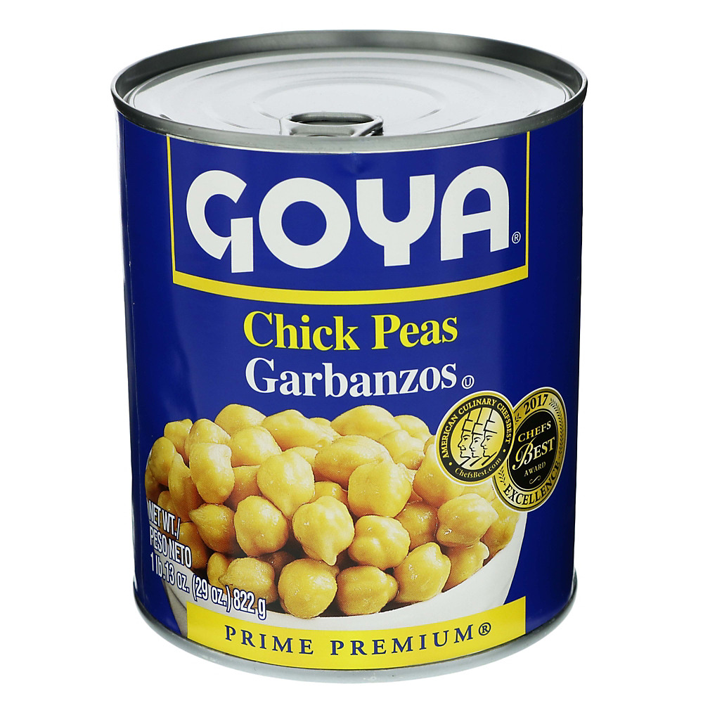 Calories in Goya Premium Garbanzos Chick Peas, 29 oz