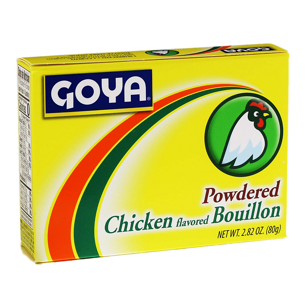 Calories in Goya Powdered Chicken Bouillon, 2.82 oz