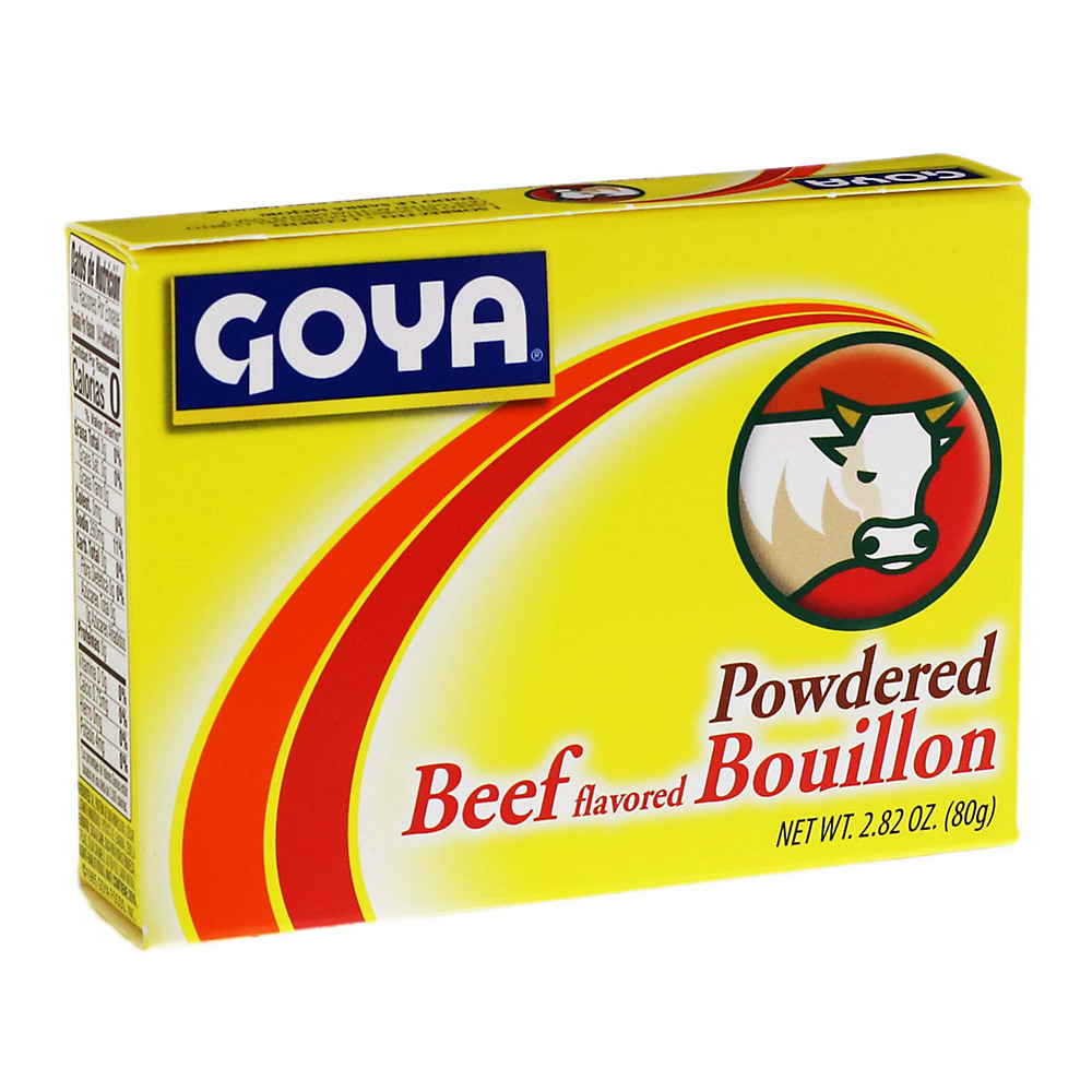 Calories in Goya Powdered Beef Bouillon, 2.82 oz