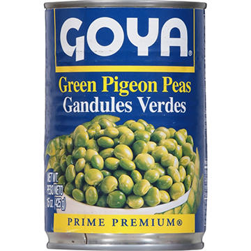 Goya Green Pigeon Peas, 15 oz