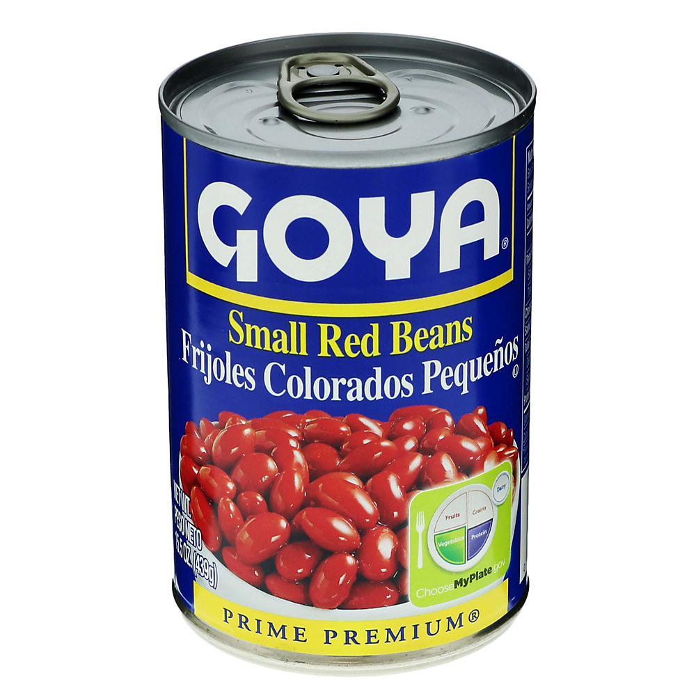 Calories in Goya Premium Small Red Beans, 15.5 oz