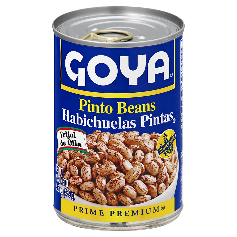 Calories in Goya Premium Pinto Beans, 15.5 oz