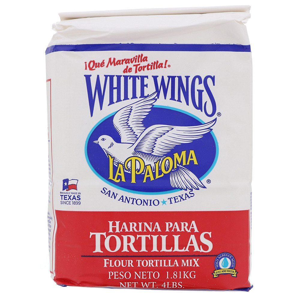 Calories in White Wings Flour Tortilla Mix, 4 lb