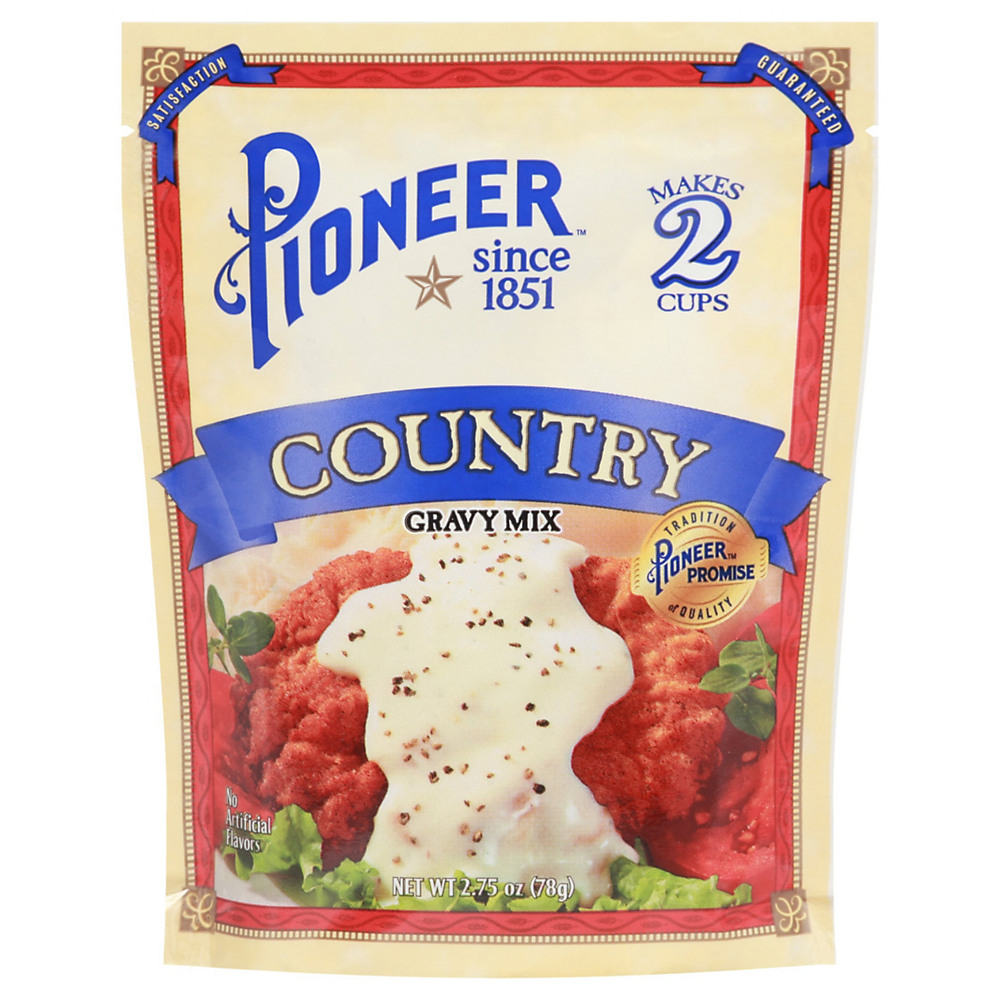 Calories in Pioneer Brand Country Gravy Mix, 2.75 oz