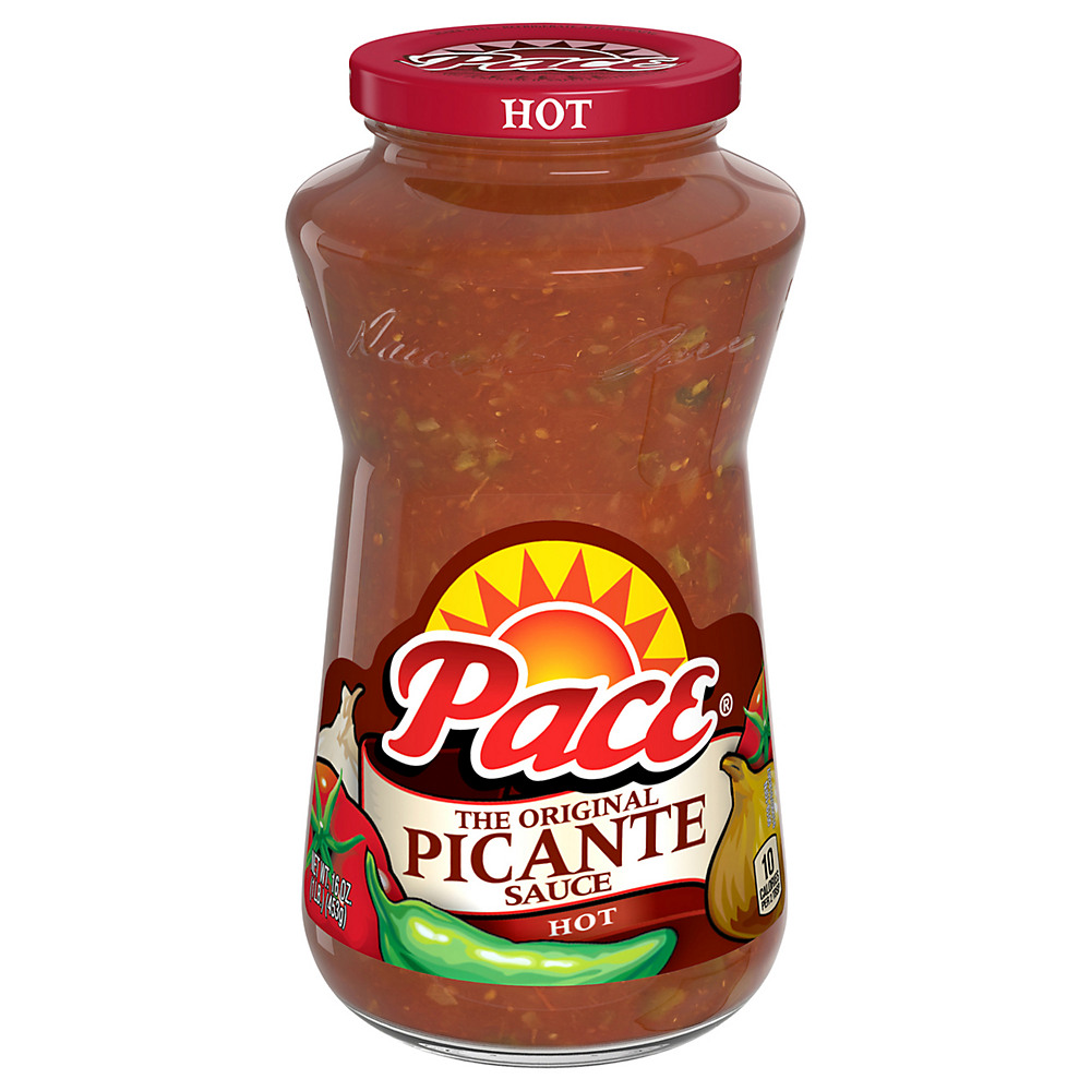 Calories in Pace Hot Picante Sauce, 16 oz