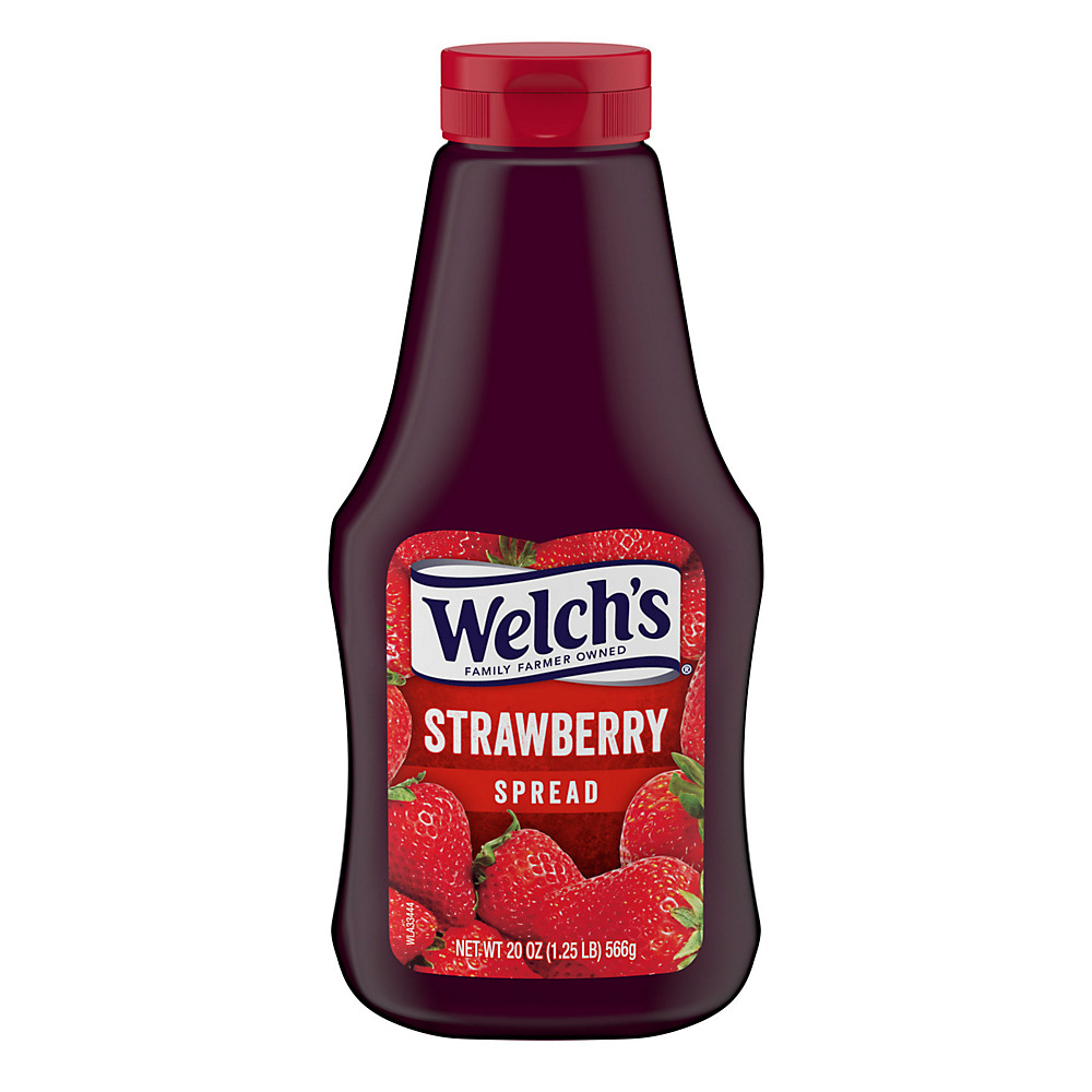 Calories in Welch's Strawberry Squeeze Spread, 20 oz