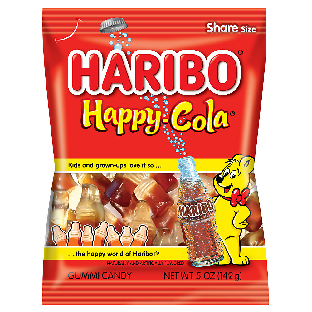 Calories in Haribo Happy-Cola Gummi Candy, 5 oz