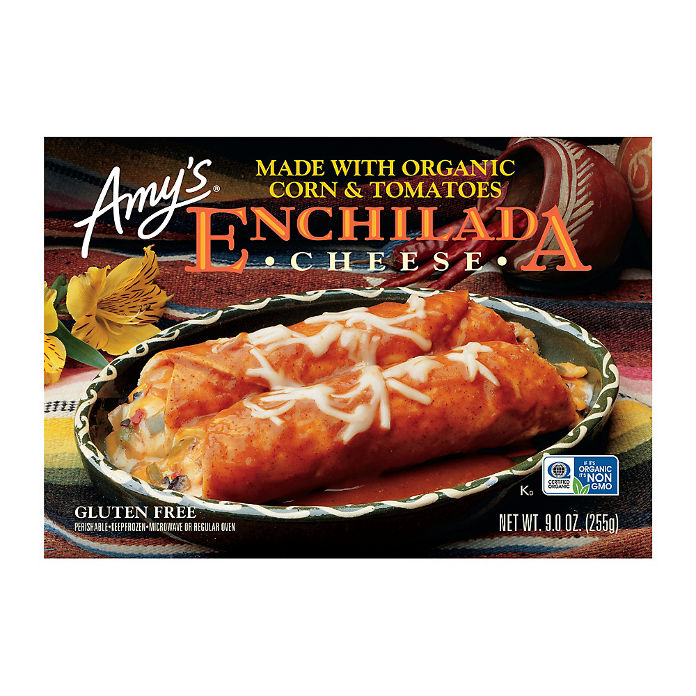 Calories in Amy's Cheese Enchilada, 9 oz
