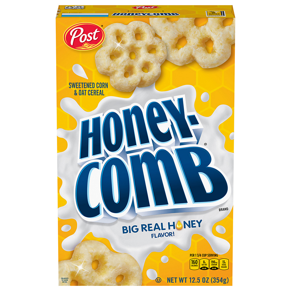 Calories in Post Honey Comb Cereal, 12.5 oz
