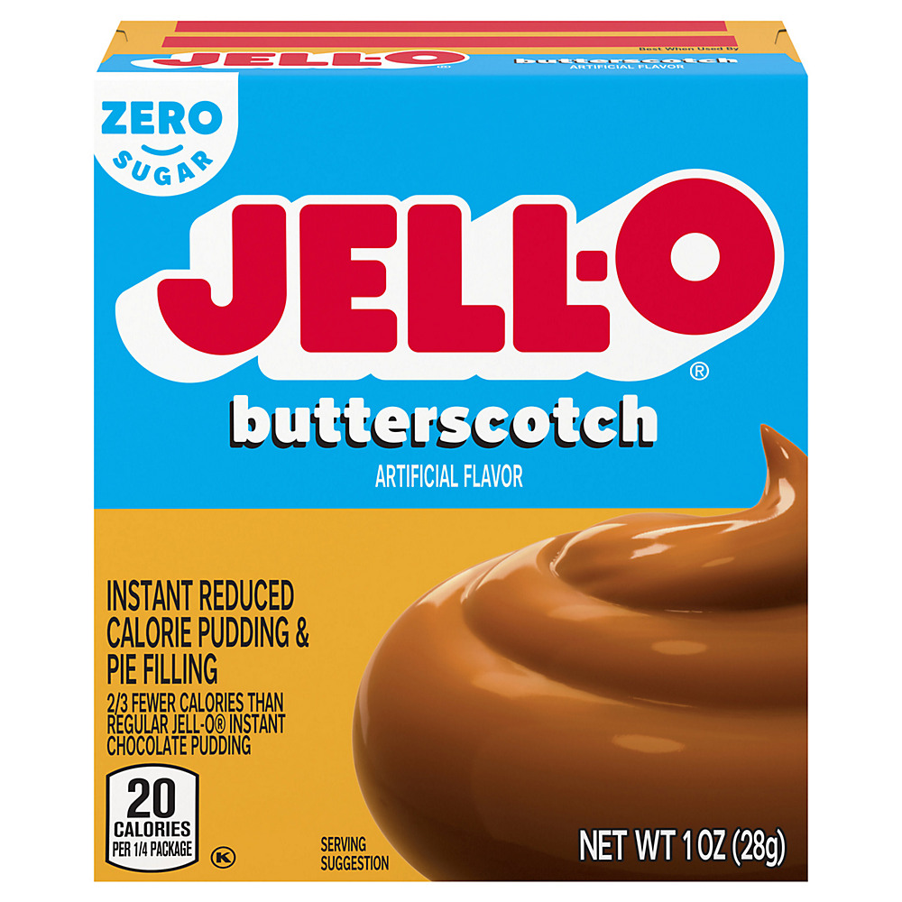 Calories in Jell-O Sugar Free Butterscotch Instant Pudding Mix, 1 oz