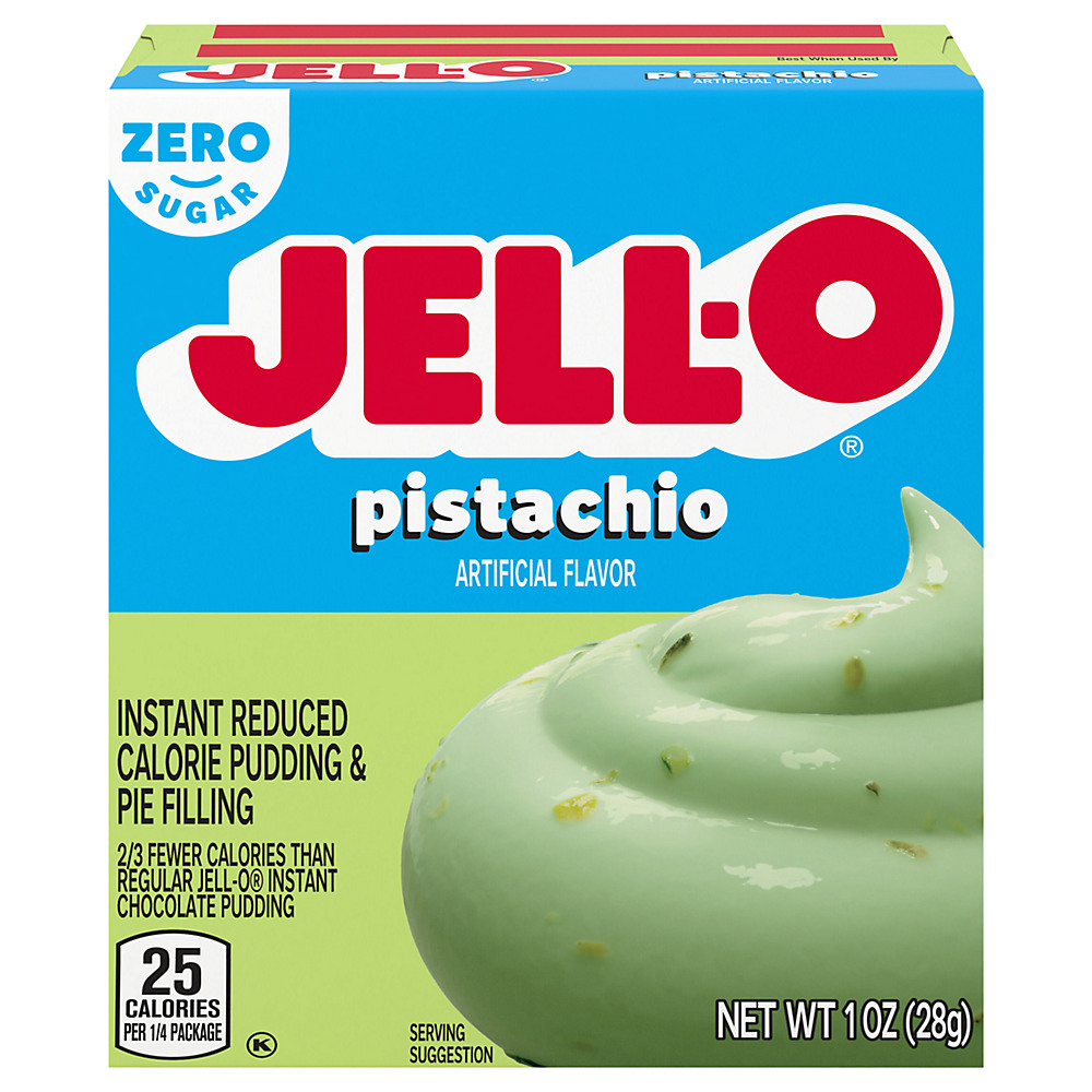 Calories in Jell-O Sugar Free Pistachio Instant Pudding Mix, 1 oz