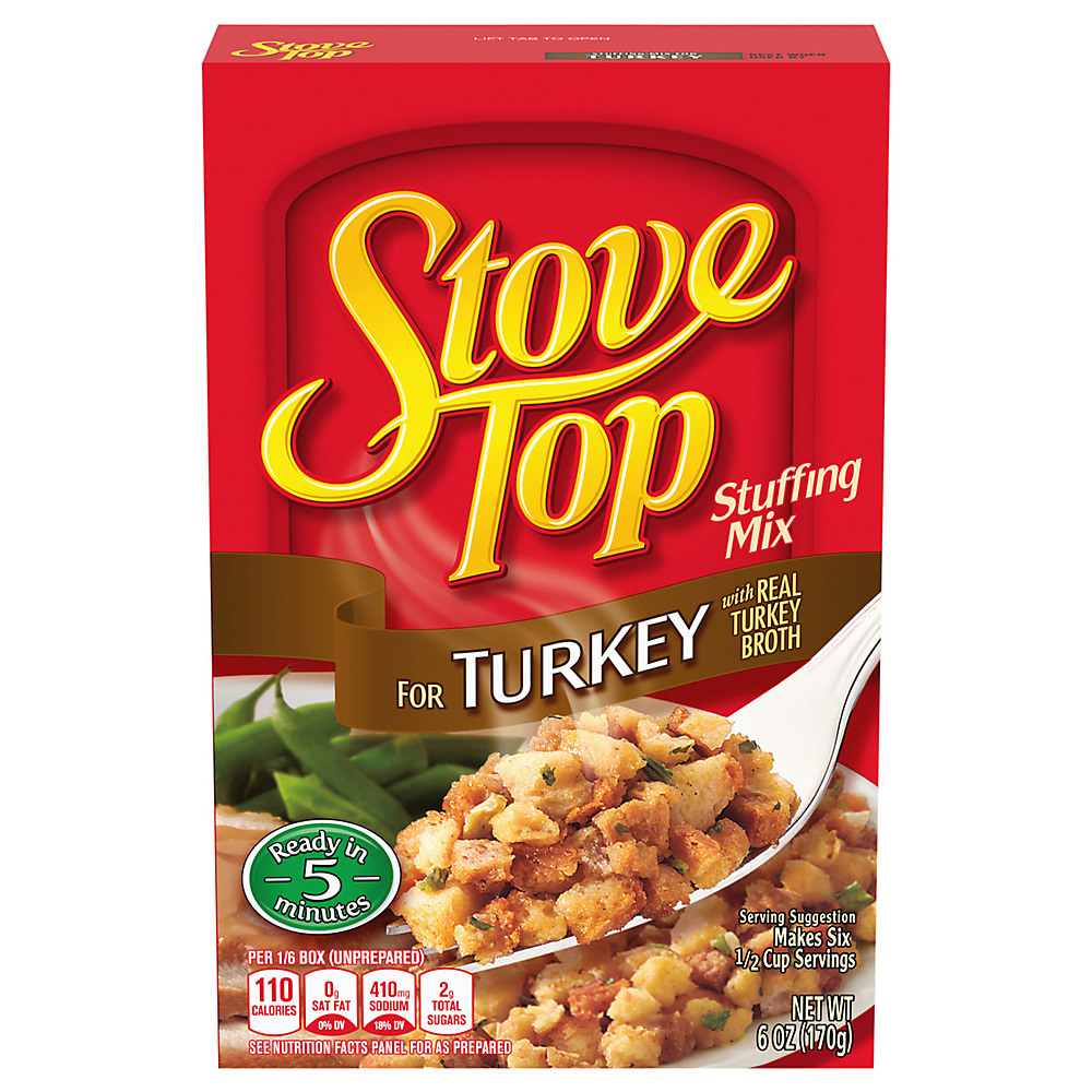 Calories in Stove Top Turkey Stuffing Mix, 6 oz