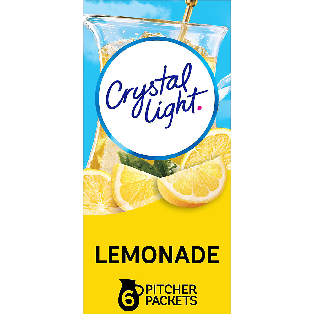 Calories in Crystal Light Natural Lemonade  Drink Mix, 6 ct