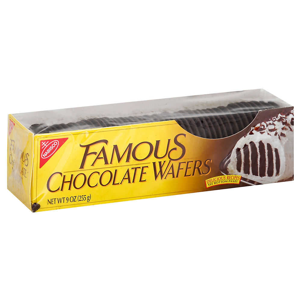 Calories in Nabisco Famous Chocolate Wafers, 9 oz