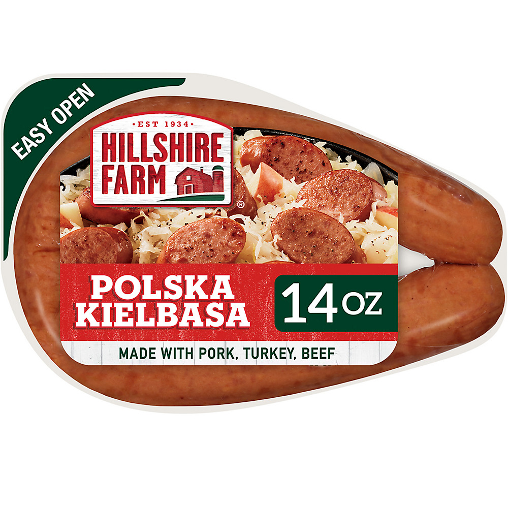 Calories in Hillshire Farm Polska Kielbasa Smoked Sausage, 14 oz