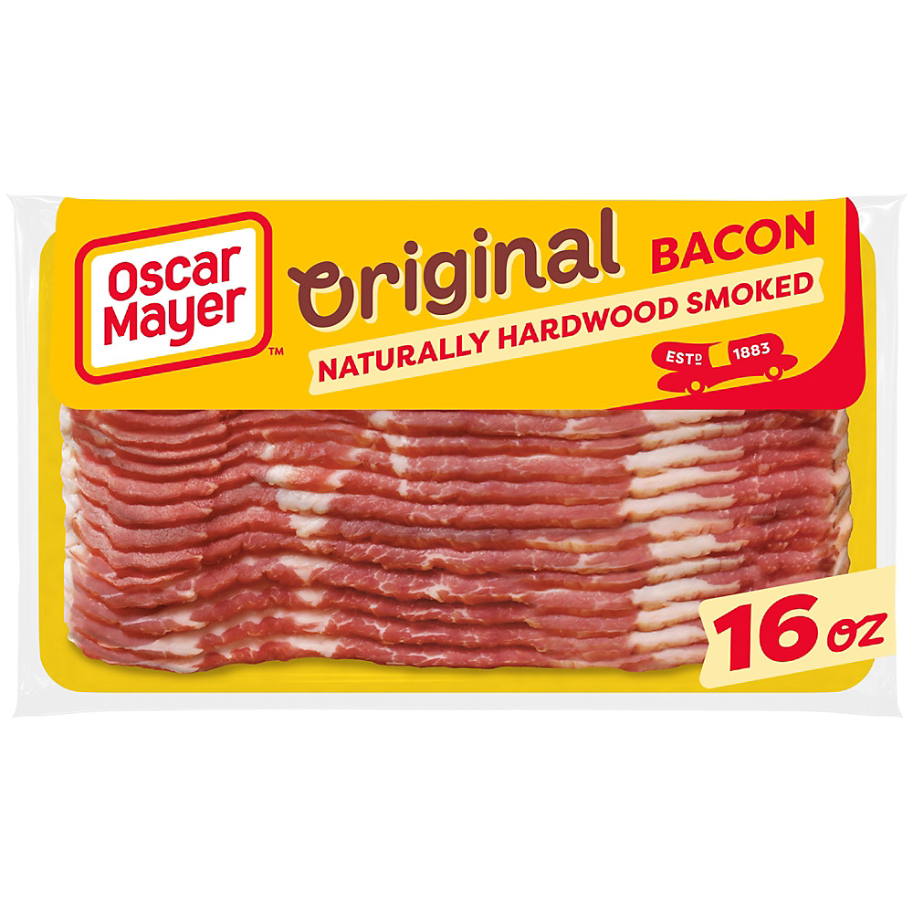 Calories in Oscar Mayer Naturally Hardwood Smoked Bacon , 16 oz