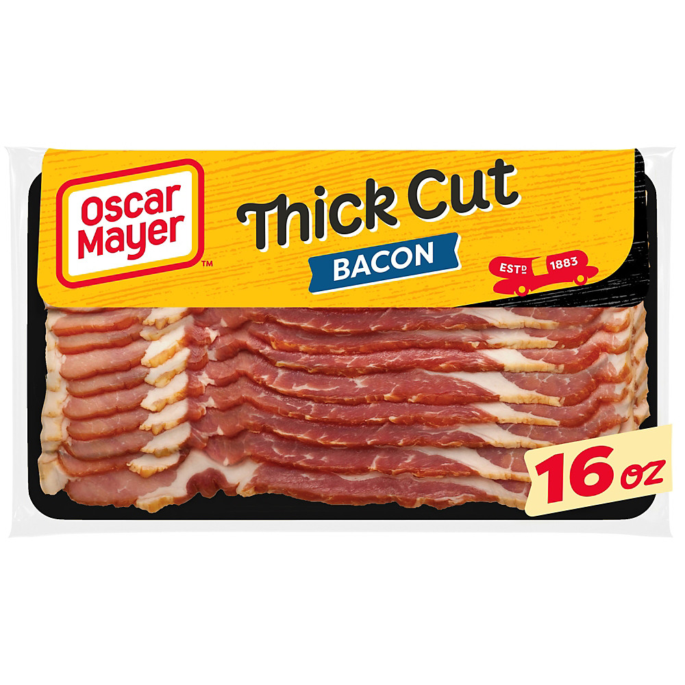 Calories in Oscar Mayer Thick Cut Bacon, 16 oz