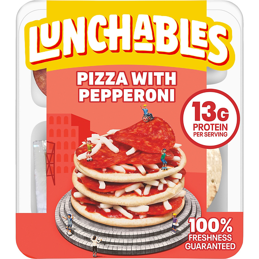 Calories in Oscar Mayer Lunchables Pizza with Pepperoni, 4.3 oz