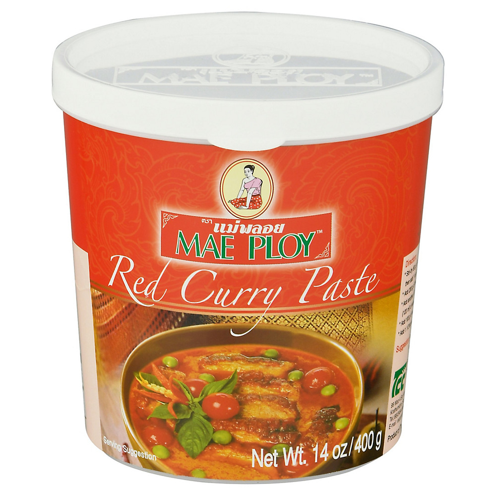 Calories in Mae Ploy Red Curry Paste, 14 oz