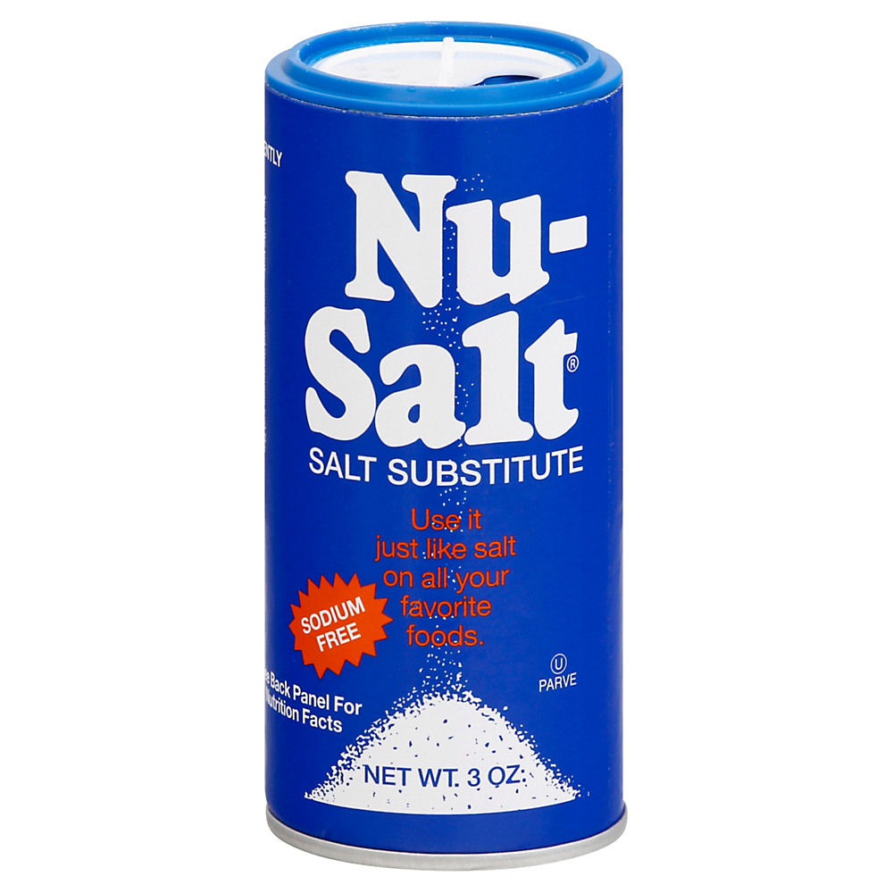Calories in Nu-Salt Salt Substitute, 3 oz