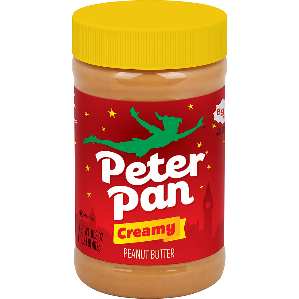 Calories in Peter Pan Creamy Peanut Butter, 16.3 oz