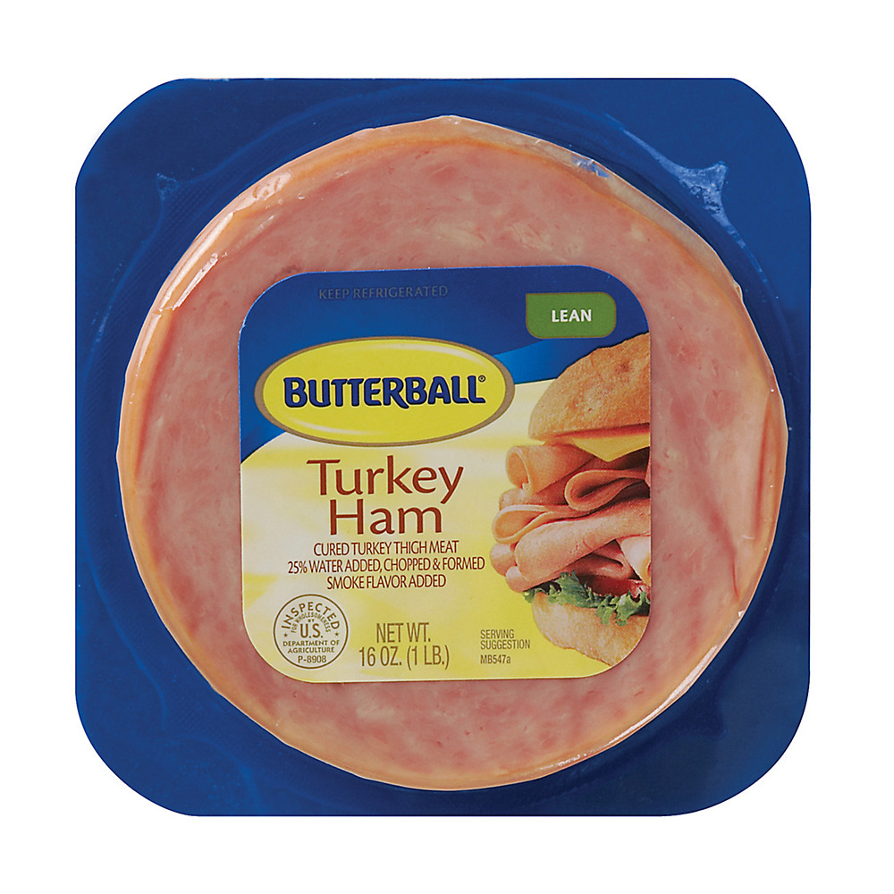 Calories in Butterball Lean Turkey Ham, 16 oz