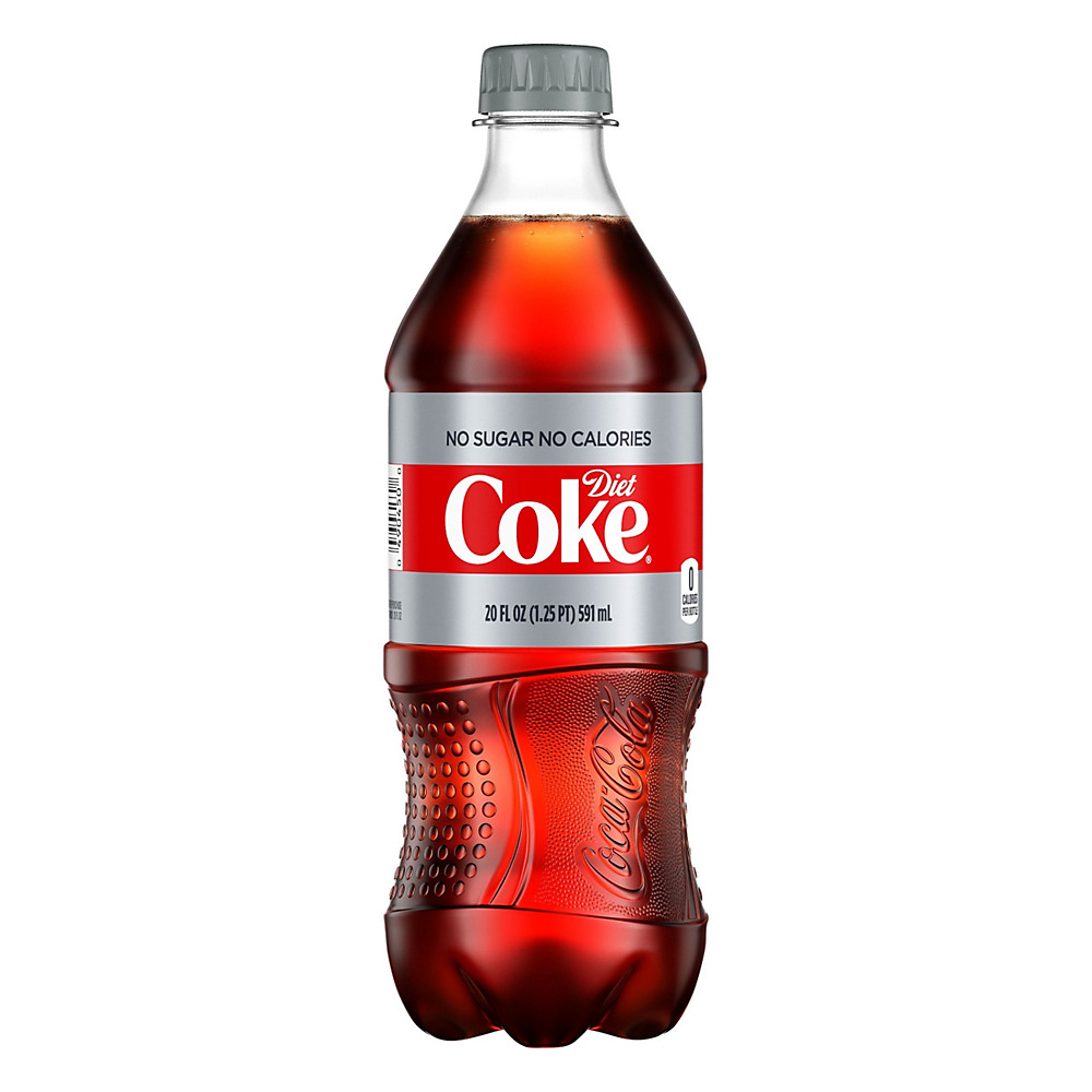 Calories in Coca-Cola Diet Coke, 20 oz
