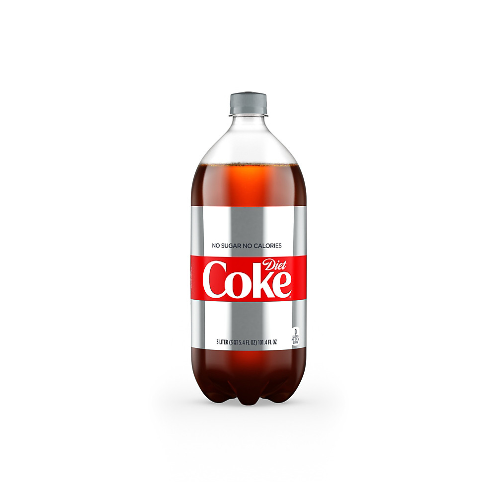 Calories in Coca-Cola Diet Coke Soda, 3 L