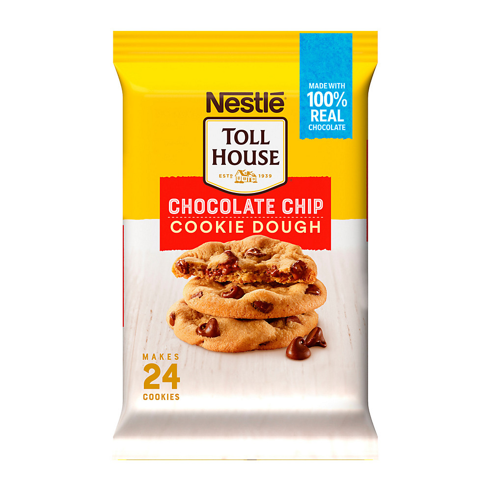 Calories in Nestle Toll House Chocolate Chip Cookie Dough, 16.5 oz