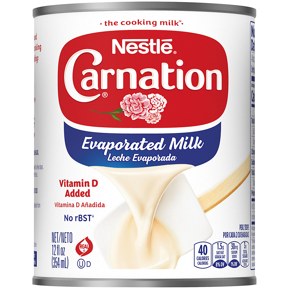 Calories in Nestle Carnation Evaporated Milk, 12 oz