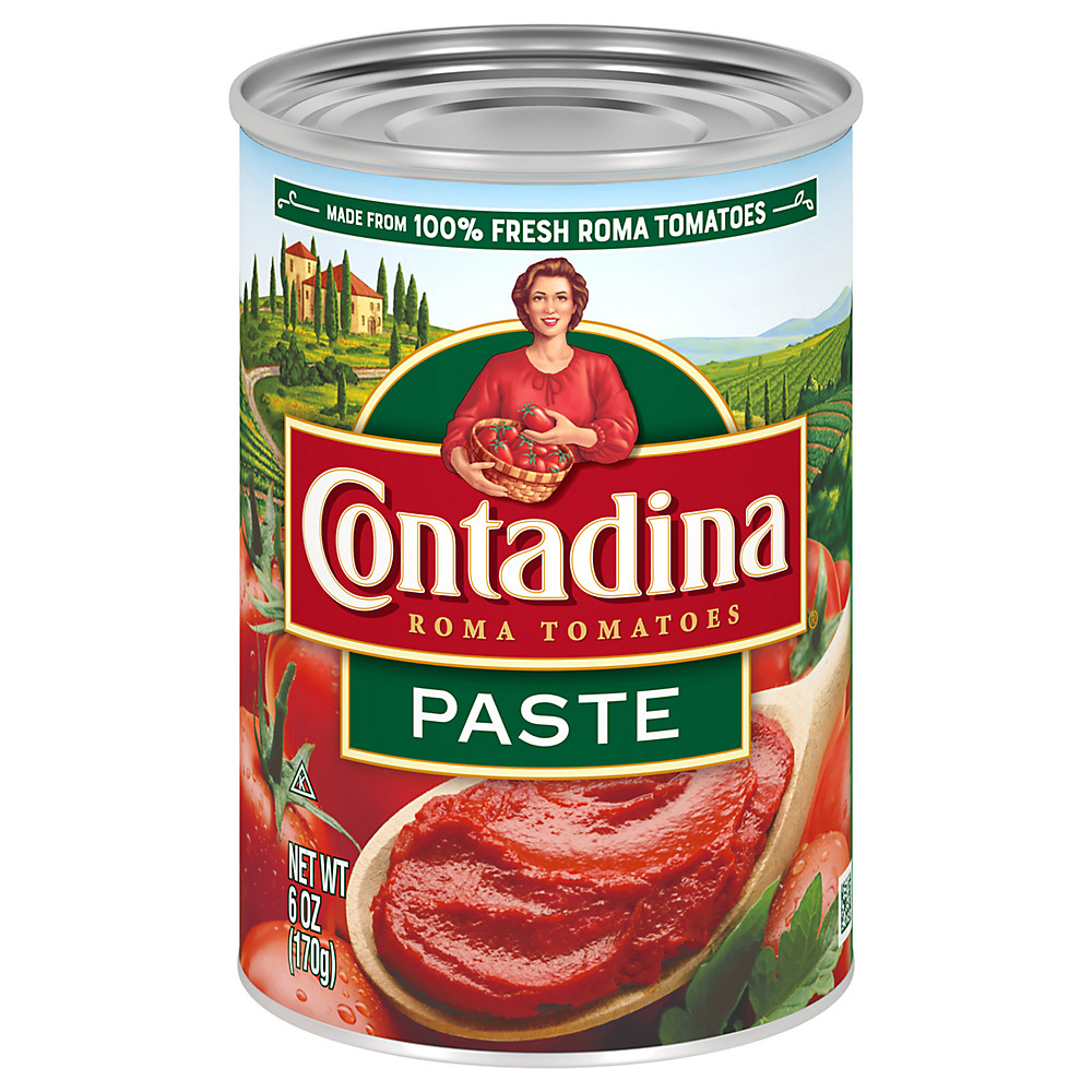 Calories in Contadina Tomato Paste, 6 oz