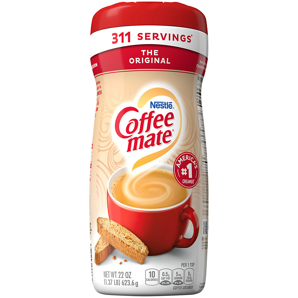 Calories in Nestle Coffee Mate Original Powdered Coffee Creamer, 22 oz